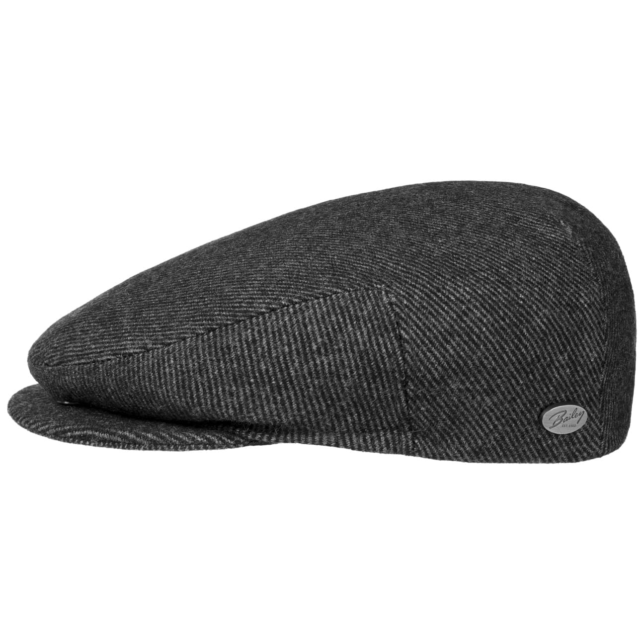 Lord Wool Twill Flat Cap by Bailey 1922 - JJ Hat Center ®