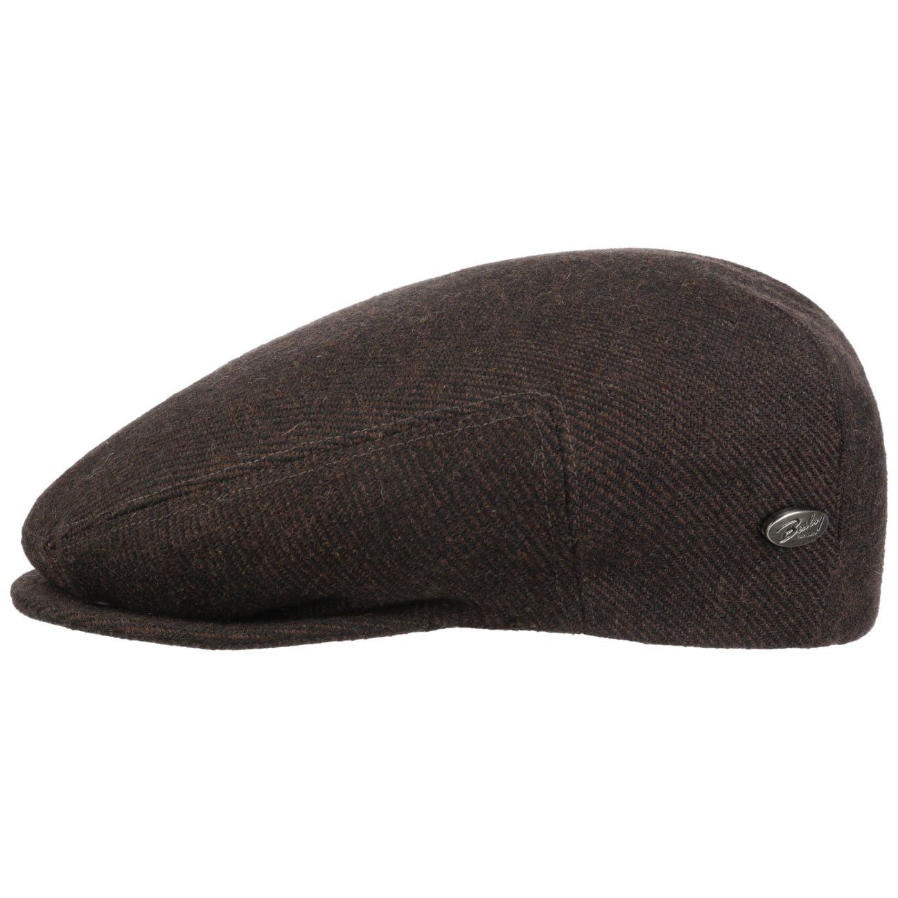 Lord Wool Twill Flat Cap by Bailey 1922 - JJ Hat Center ®
