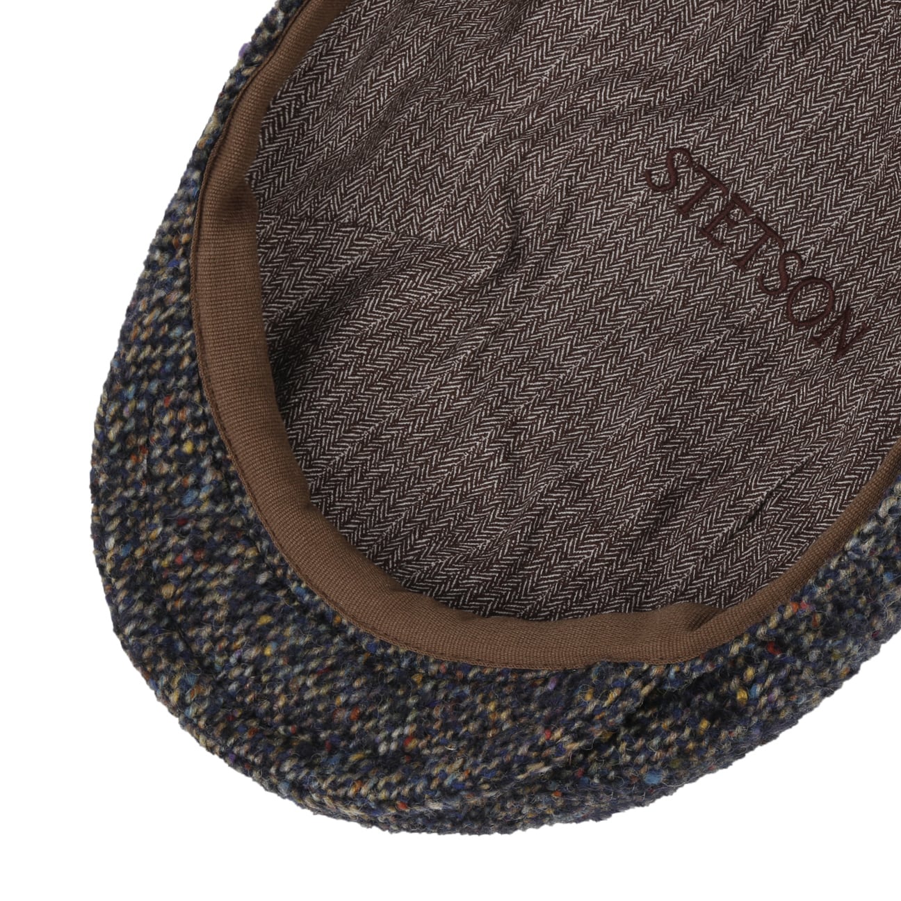 Colour Spots Driver Flat Cap by Stetson - JJ Hat Center ®