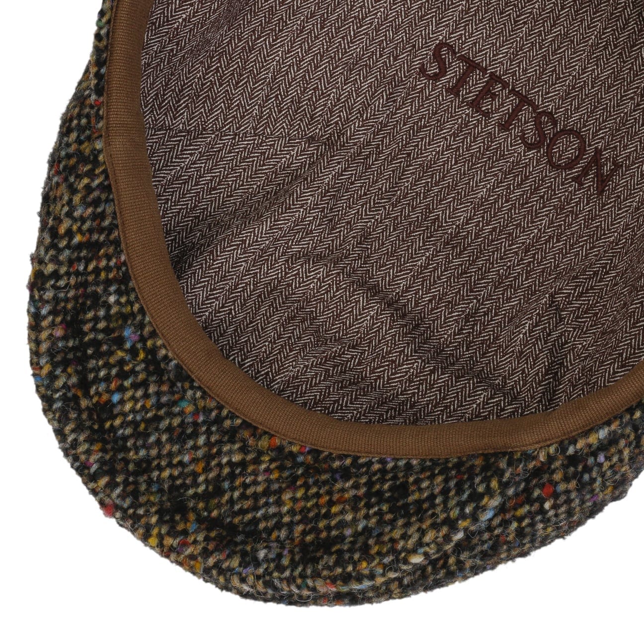 Colour Spots Driver Flat Cap by Stetson - JJ Hat Center ®