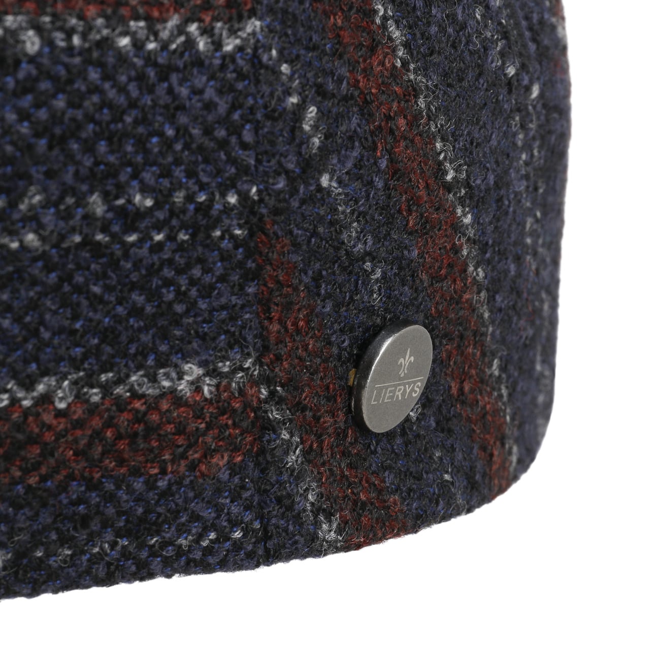 Kent Lana Stripe Flat Cap by Lierys - JJ Hat Center ®