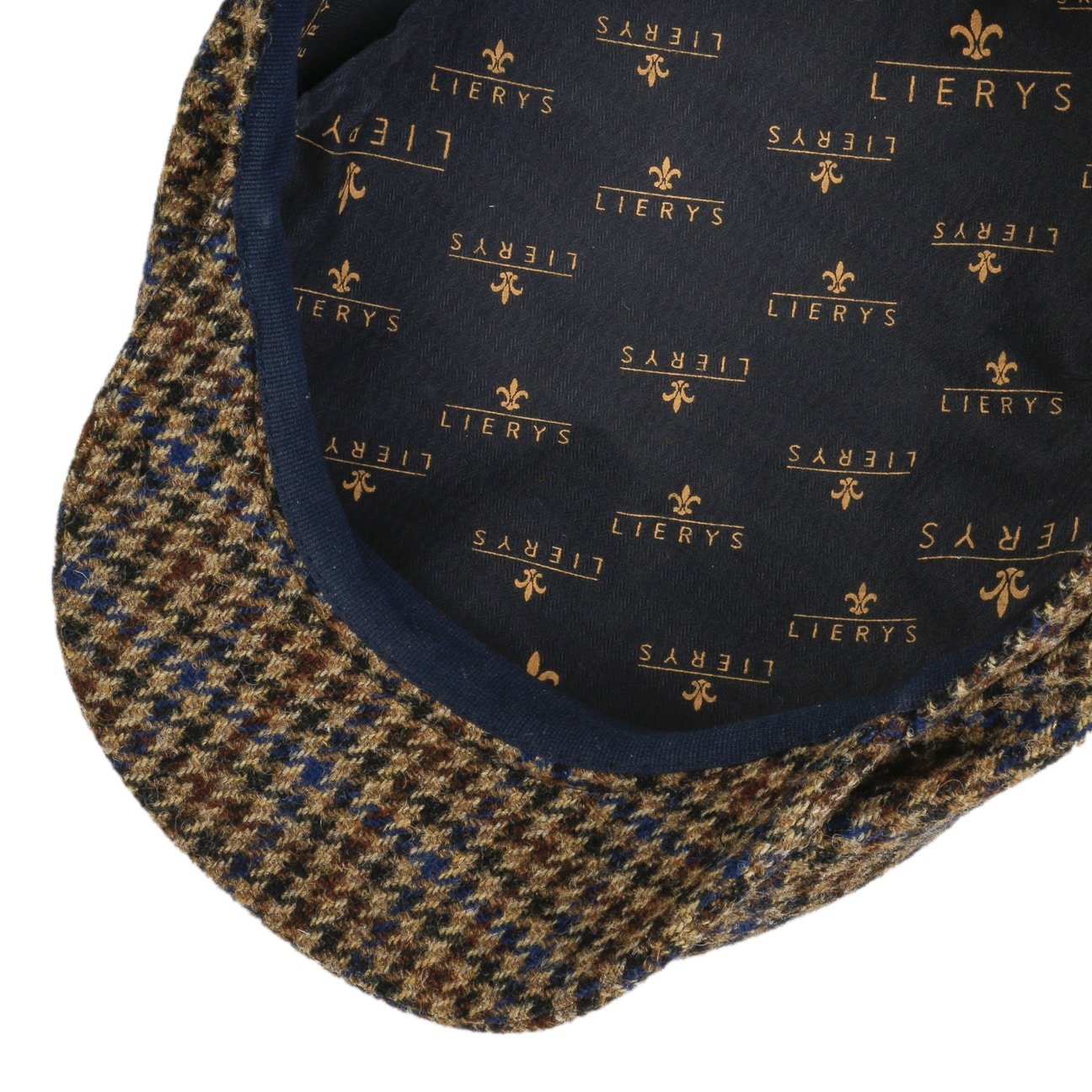Pepita Driver Flat Cap by Lierys - JJ Hat Center ®