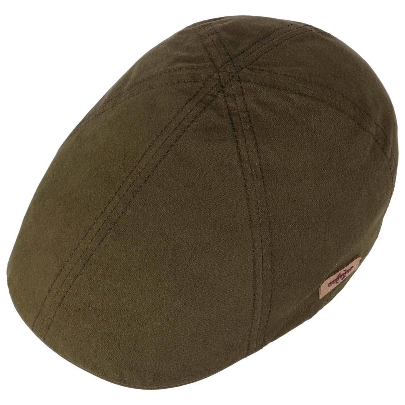 Texas Waxed Cotton WR Flat Cap by Stetson - JJ Hat Center ®