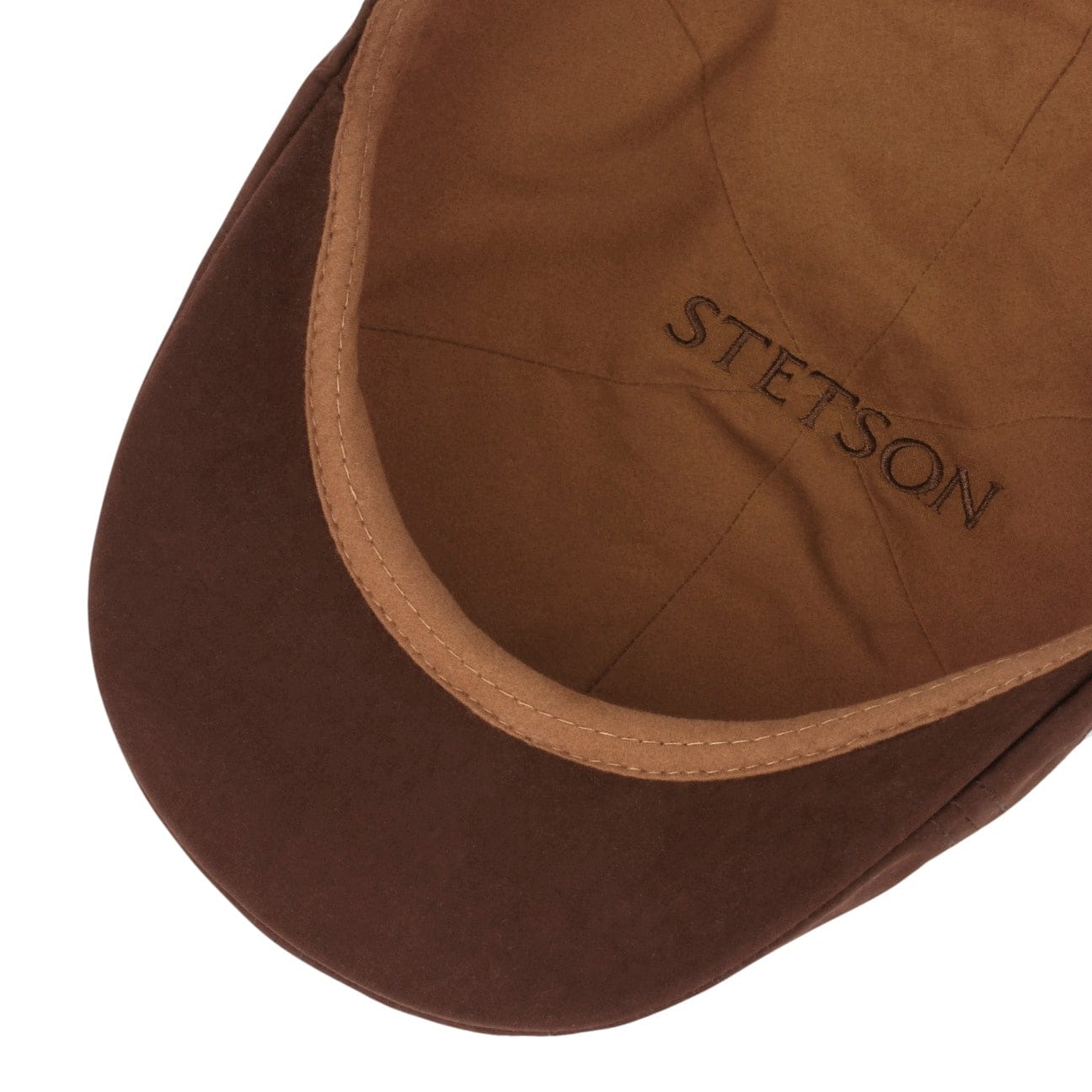 Texas Waxed Cotton WR Flat Cap by Stetson - JJ Hat Center ®