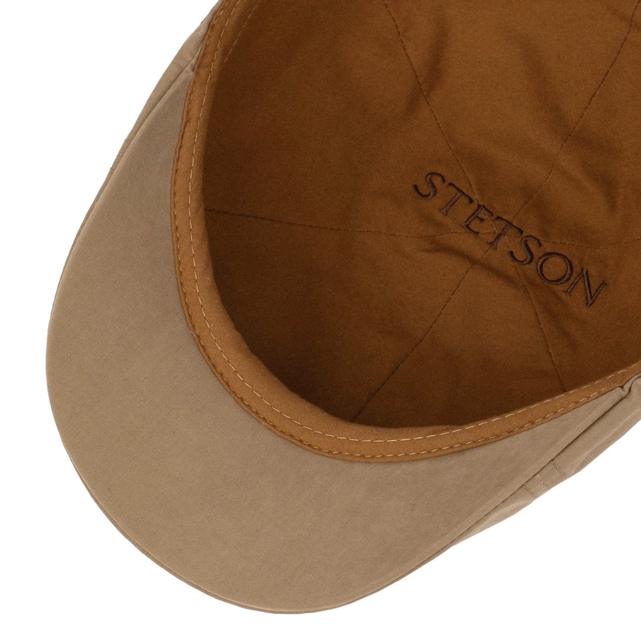 Texas Waxed Cotton WR Flat Cap by Stetson - JJ Hat Center ®