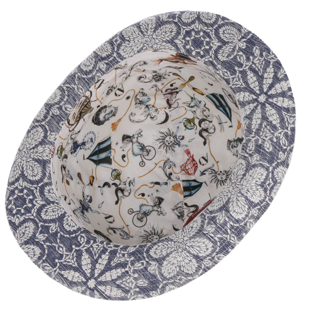 Spencey Flower Bowler Hat by Alfonso D'Este - JJ Hat Center ®