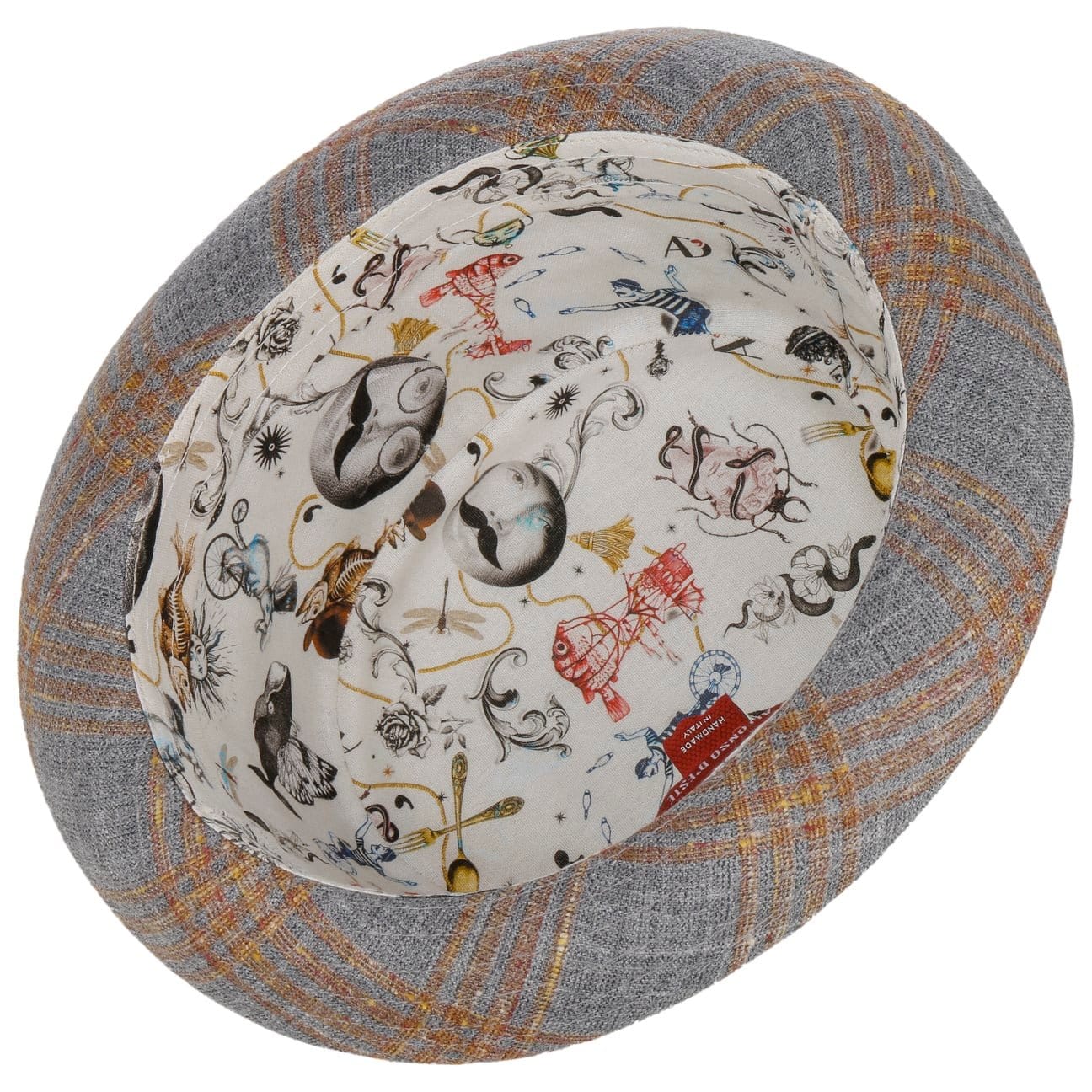 Milavo Pork Pie Cloth Hat by Alfonso D'Este - JJ Hat Center ®