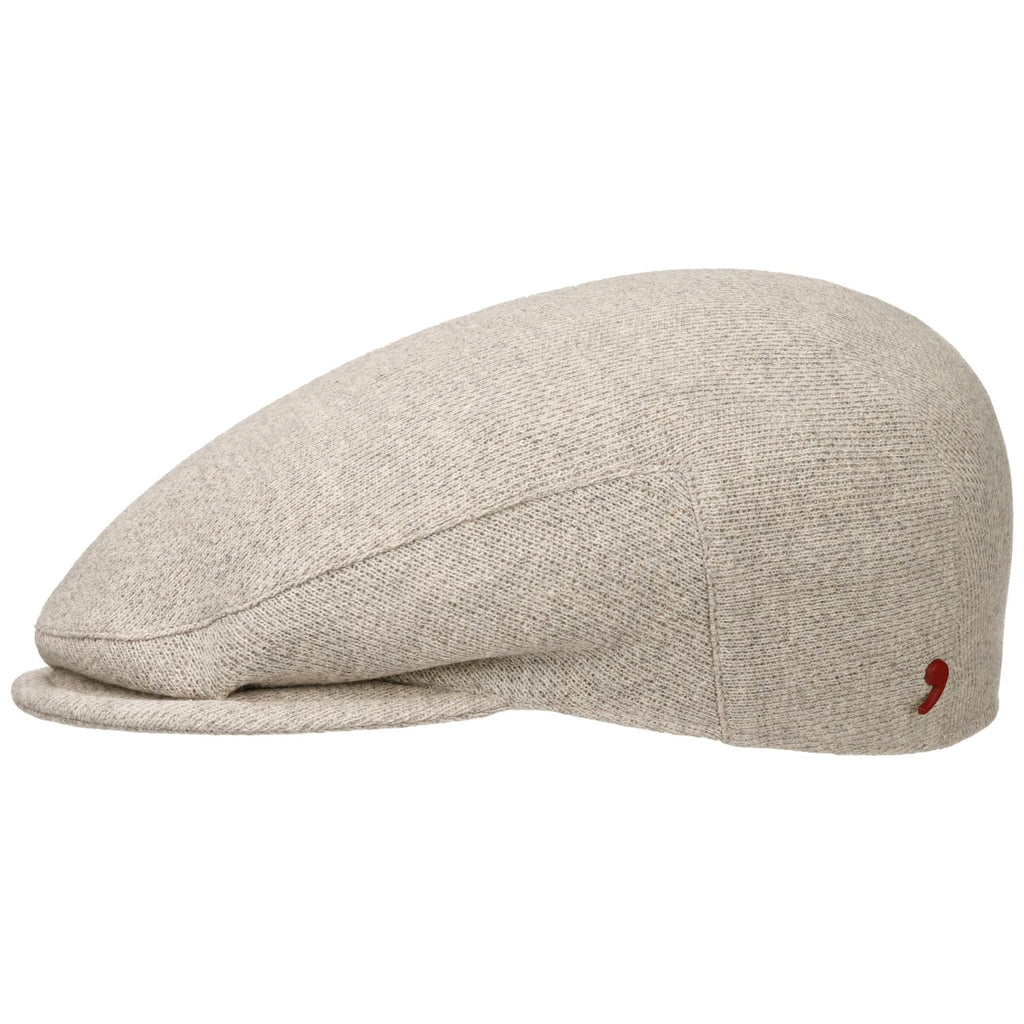 Cotton Knit Flat Cap