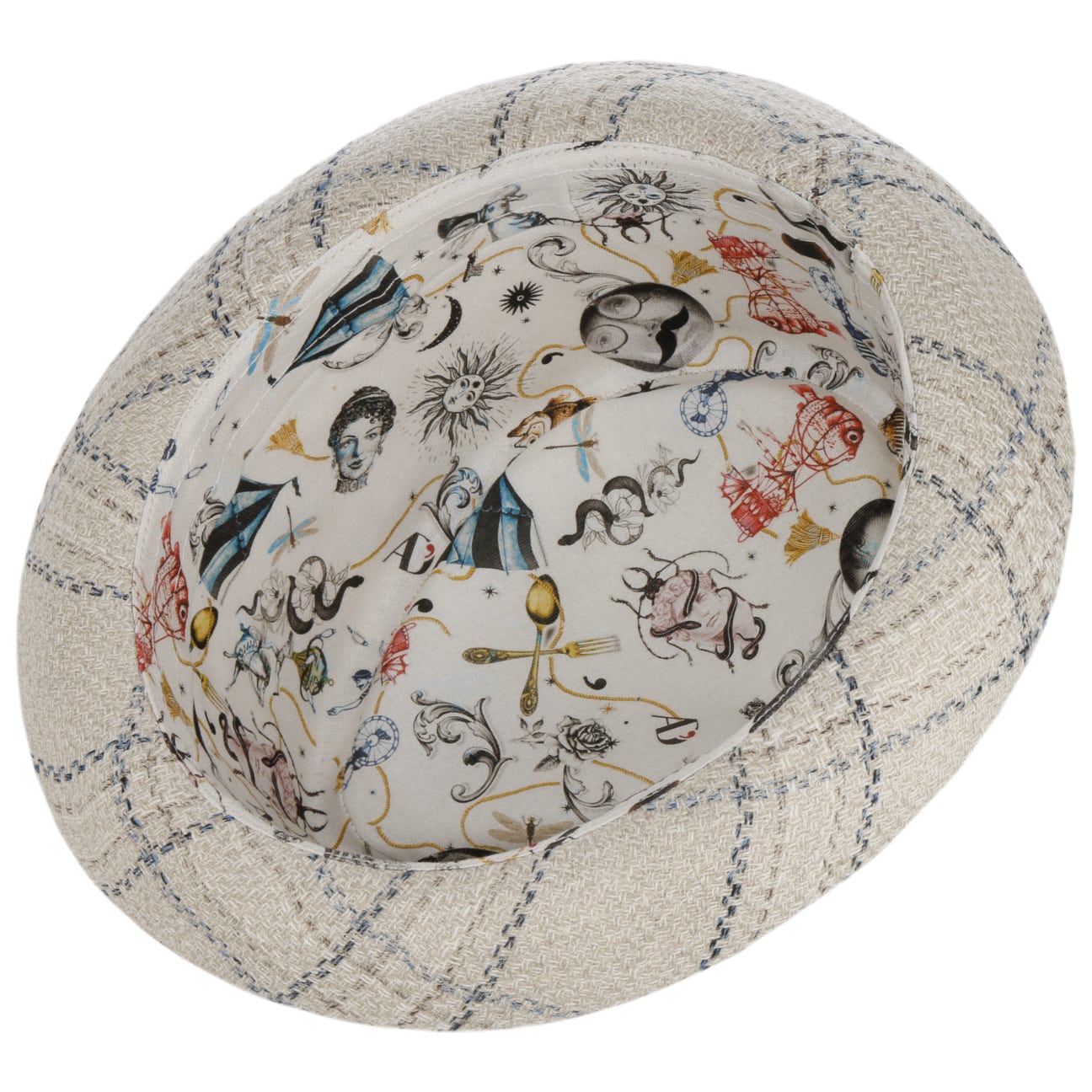 Ventico Pork Pie Cloth Hat by Alfonso D'Este - JJ Hat Center ®