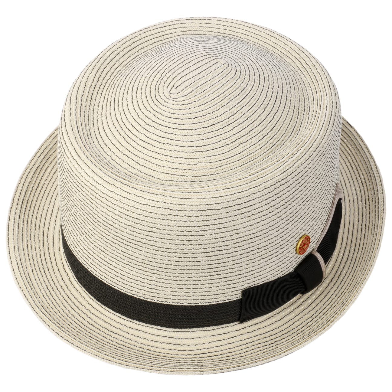 Gareth Classic Pork Pie Straw Hat by Mayser - JJ Hat Center ®