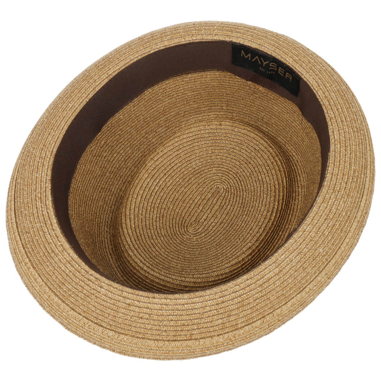 Gareth Classic Pork Pie Straw Hat by Mayser - JJ Hat Center ®