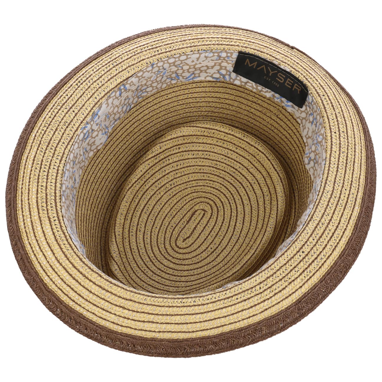 Andy Brown Pork Pie Straw Hat by Mayser - JJ Hat Center ®