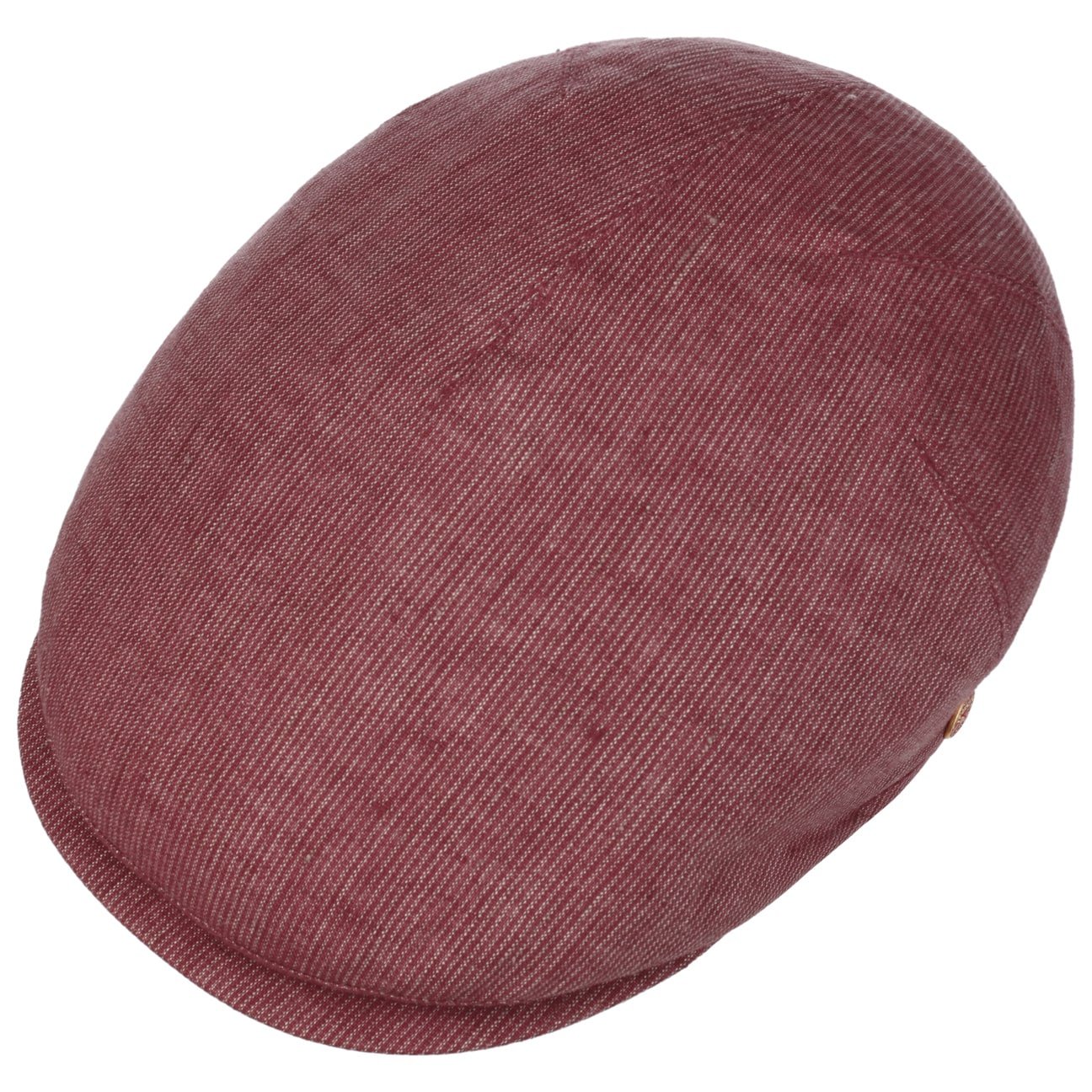 Sidney Linen Stripes Flat Cap by Mayser - JJ Hat Center ®