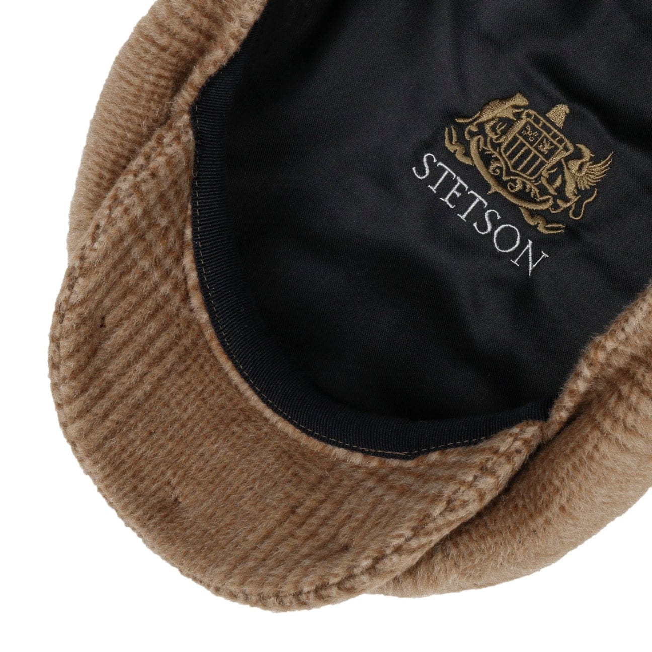 Poundhill Wool Mix 8 Panel Flat Cap by Stetson - JJ Hat Center ®