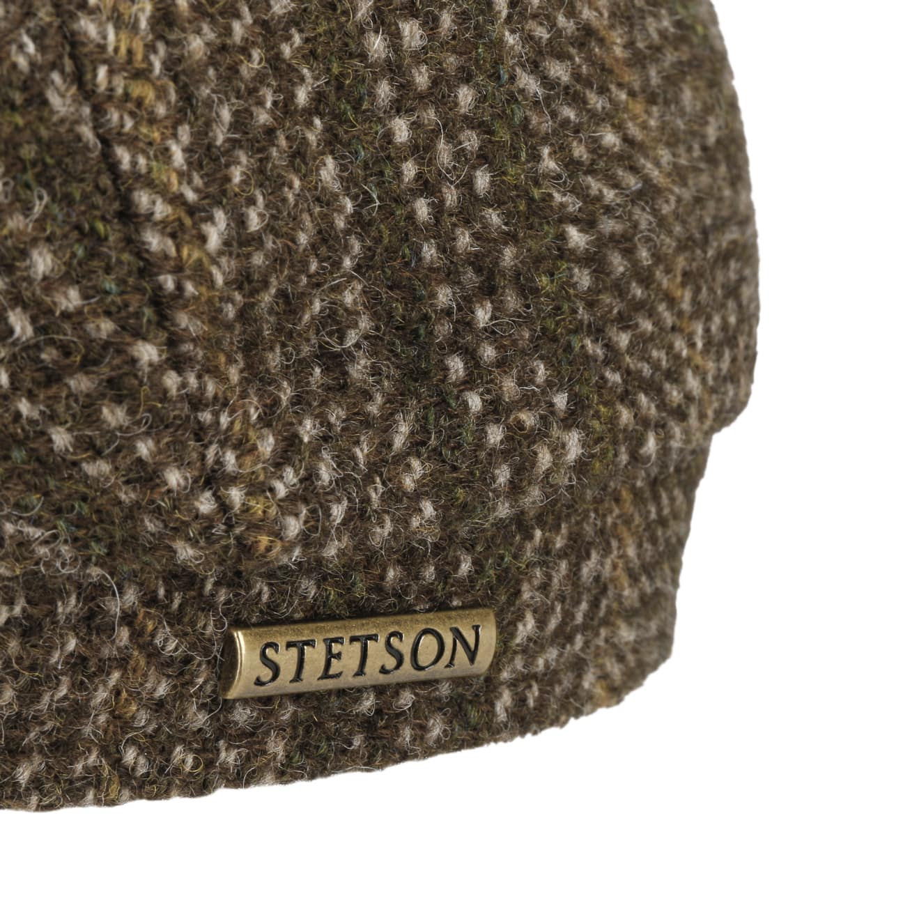 Hatteras Herringbone Stripe Flat Cap by Stetson - JJ Hat Center ®