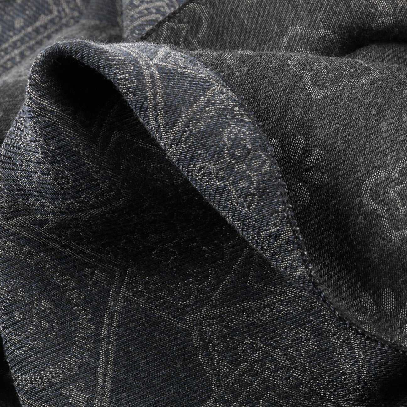 Jacquard Stamps Cotton Scarf - JJ Hat Center ®