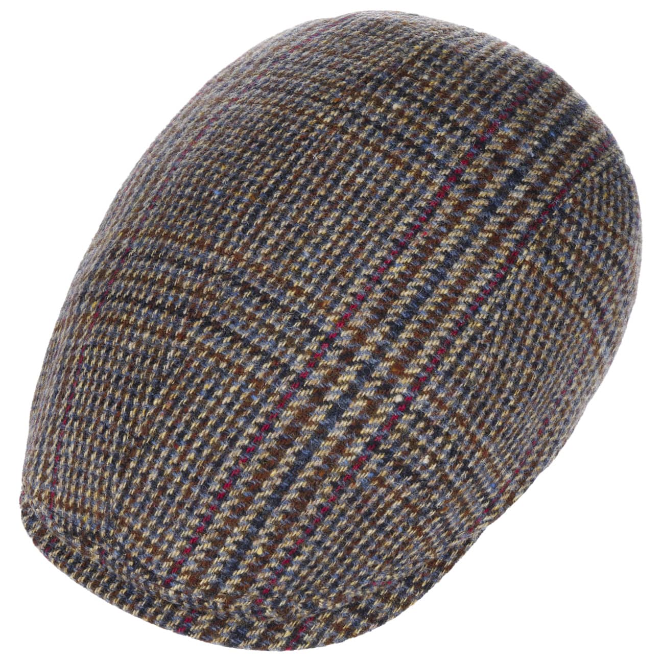 Spickard Ivy Glencheck Flat Cap by Lierys - JJ Hat Center ®