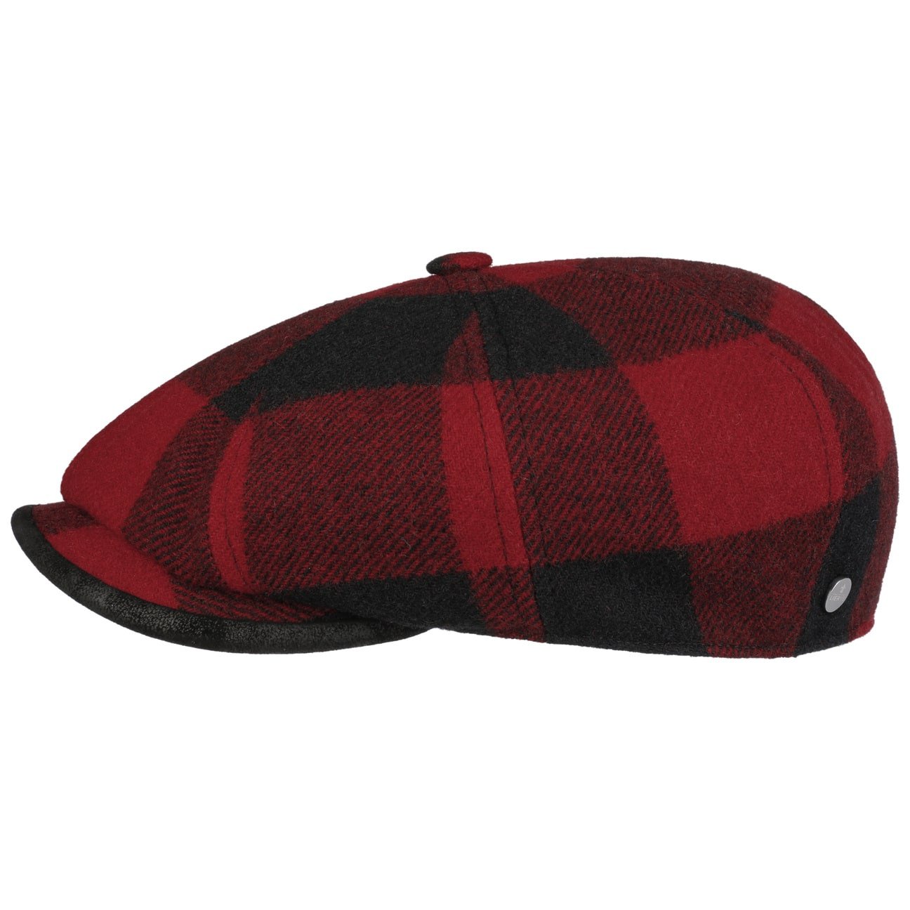8 Panel Check Newsboy Cap