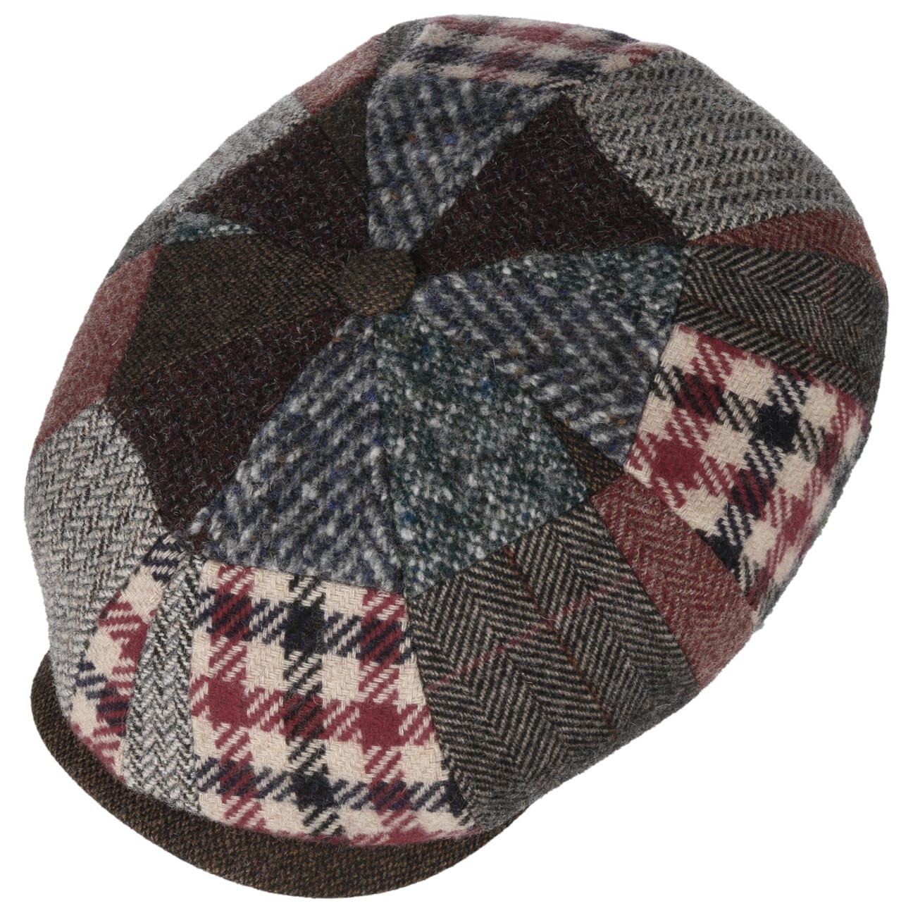 Hatteras Patchwork Mix Newsboy Cap by Stetson - JJ Hat Center ®