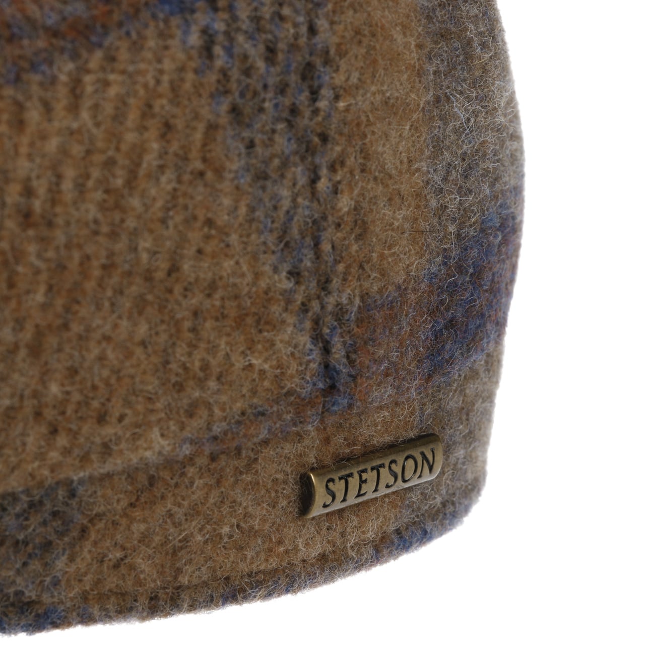 Hatteras Ankeny Wool Check Flat Cap by Stetson - JJ Hat Center ®