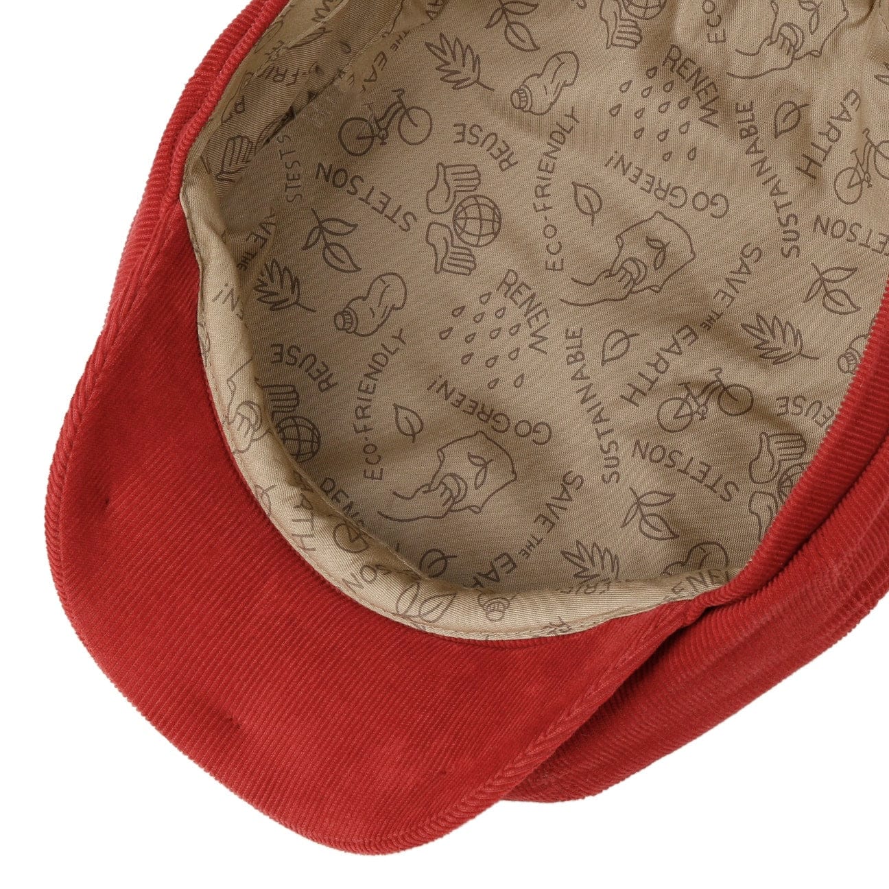 Hatteras Sustainable Corduroy Flat Cap by Stetson - JJ Hat Center ®