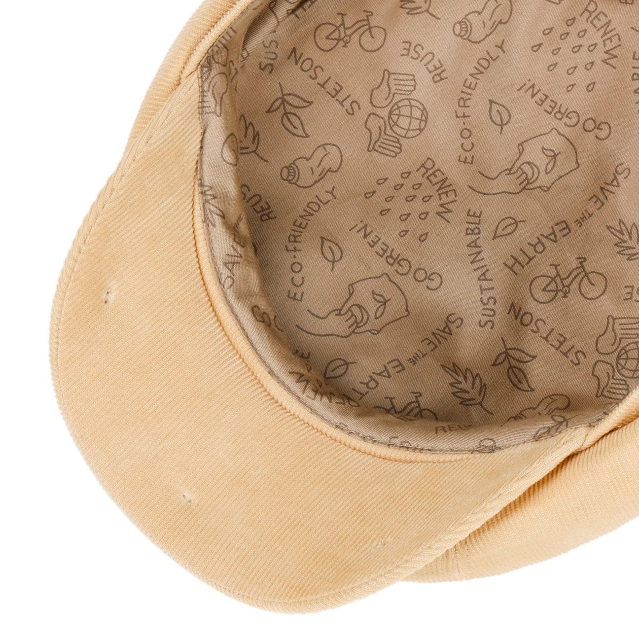 Hatteras Sustainable Corduroy Flat Cap by Stetson - JJ Hat Center ®