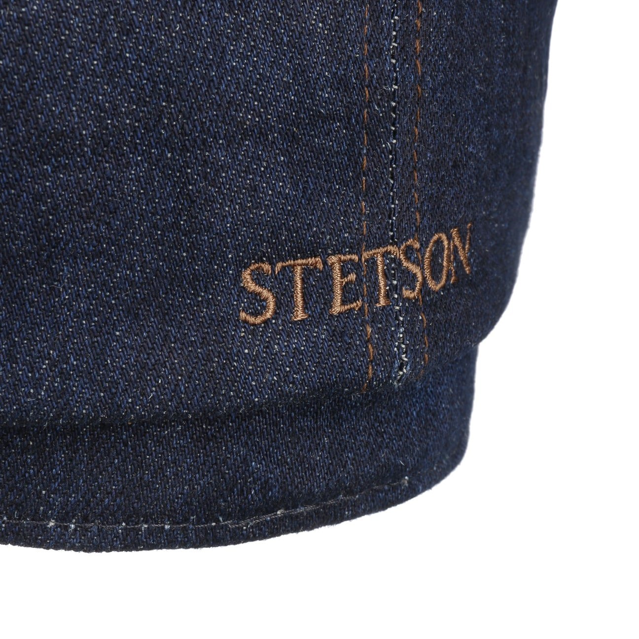 Hatteras Denim Sustainable Flat Cap by Stetson - JJ Hat Center ®