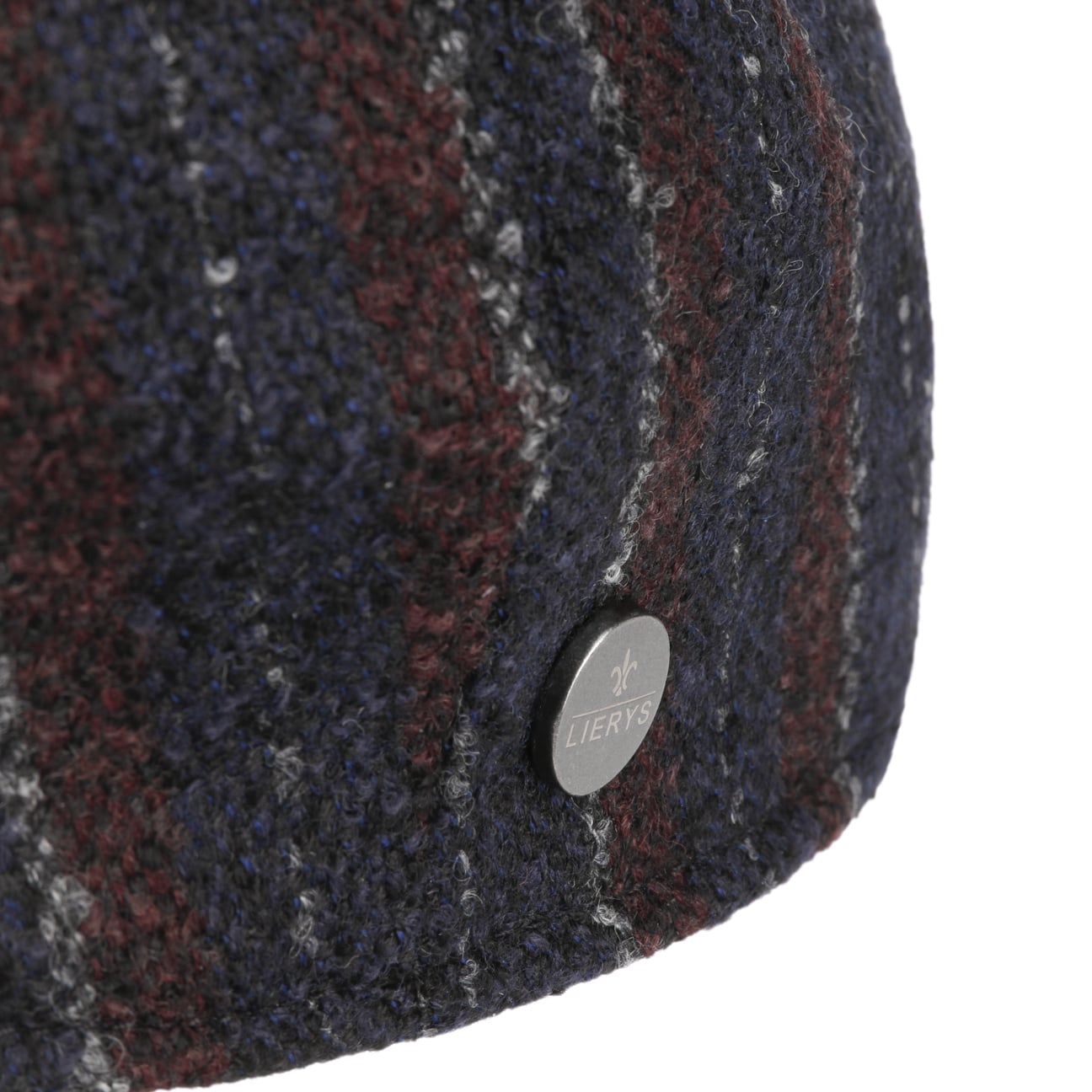 8 Panel Lana Stripe Flat Cap by Lierys - JJ Hat Center ®