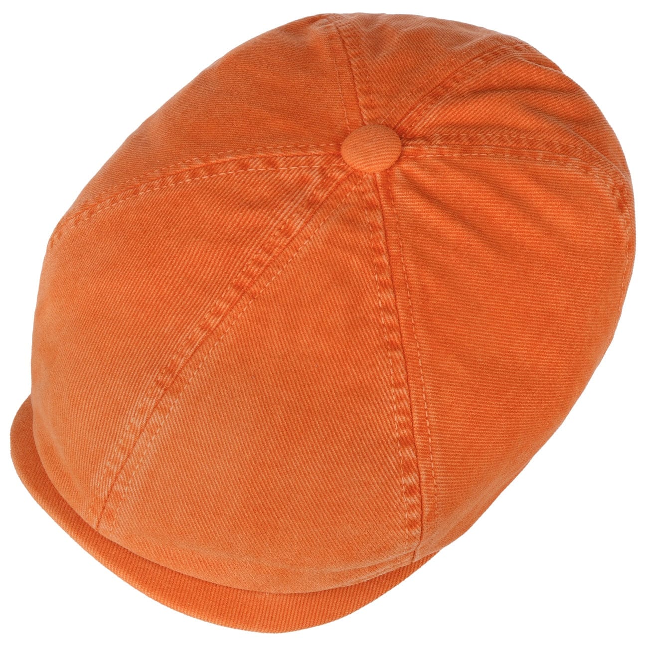 Soft Cotton 6 Panel Flat Cap by Stetson - JJ Hat Center ®