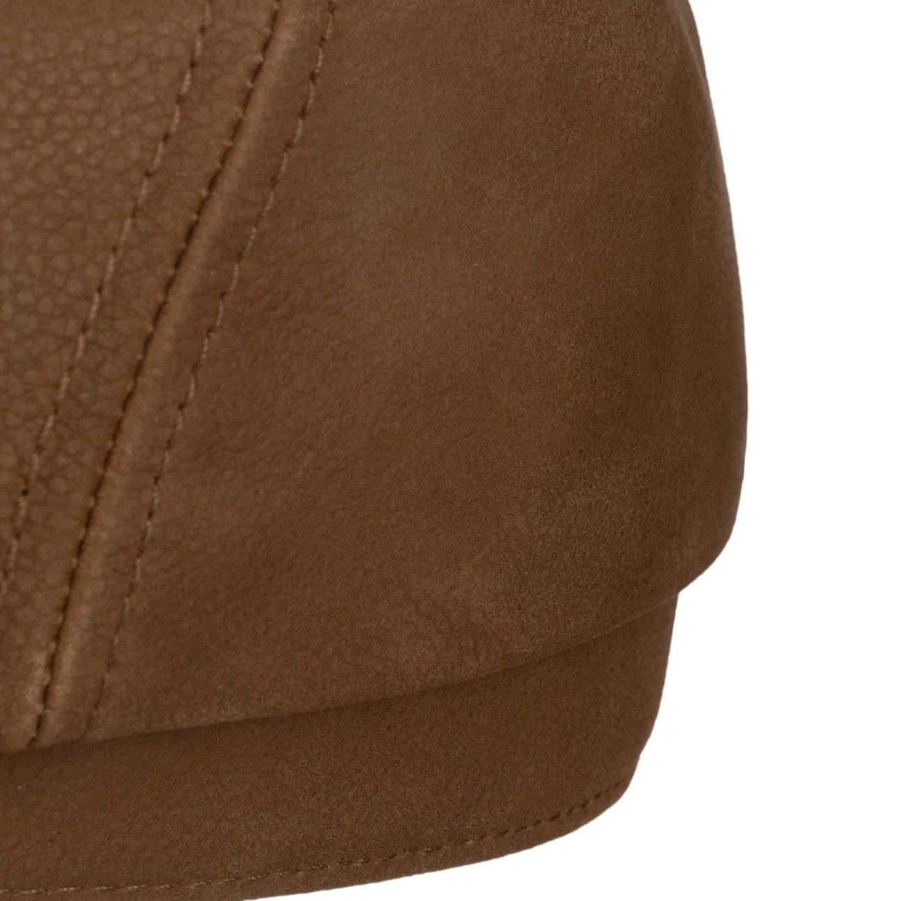6 Panel Calf Leather Flat Cap by Stetson - JJ Hat Center ®
