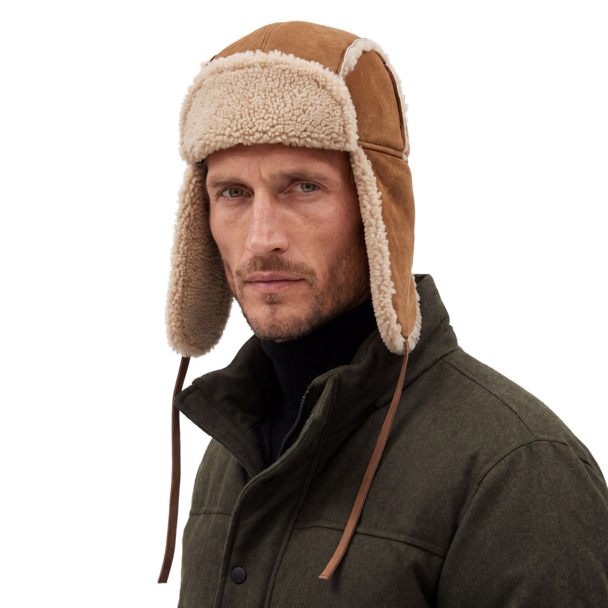Lambsfur Bomber Trapper Hat - JJ Hat Center ®