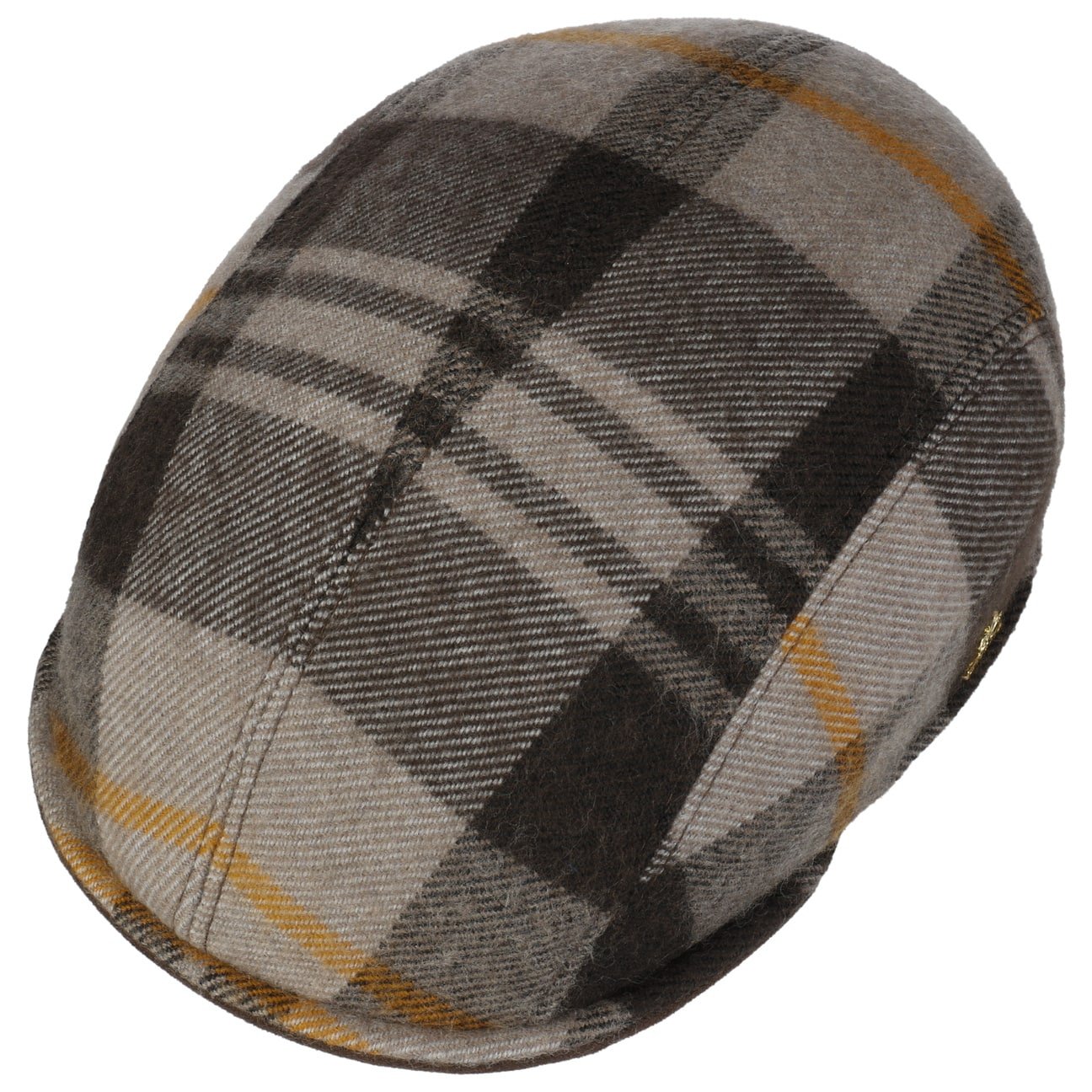 Mattrick Wool Check Flat Cap - JJ Hat Center ®