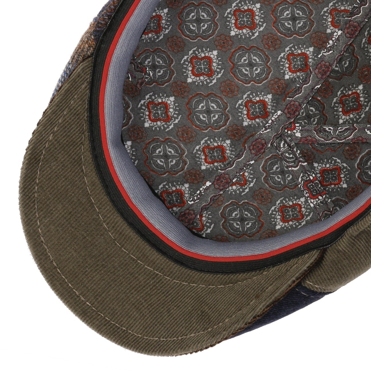 Raytown Patchwork Flat Cap by Lierys - JJ Hat Center ®
