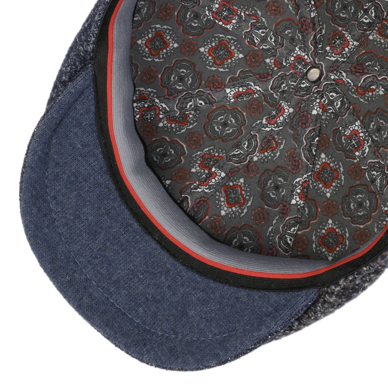 Wessington Patchwork Flat Cap by Lierys - JJ Hat Center ®