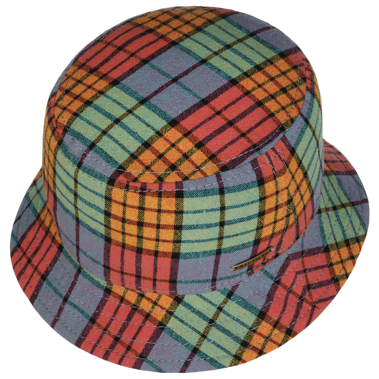 Colour Check Bucket Cloth Hat by Stetson - JJ Hat Center ®