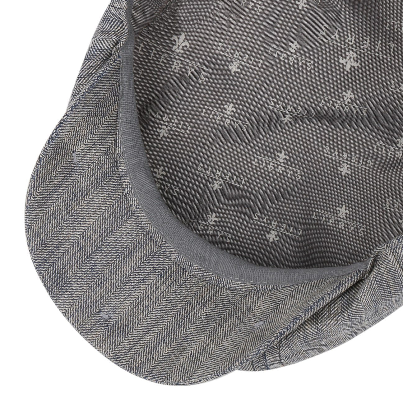 Herringbone Linen Newsboy Cap by Lierys - JJ Hat Center ®