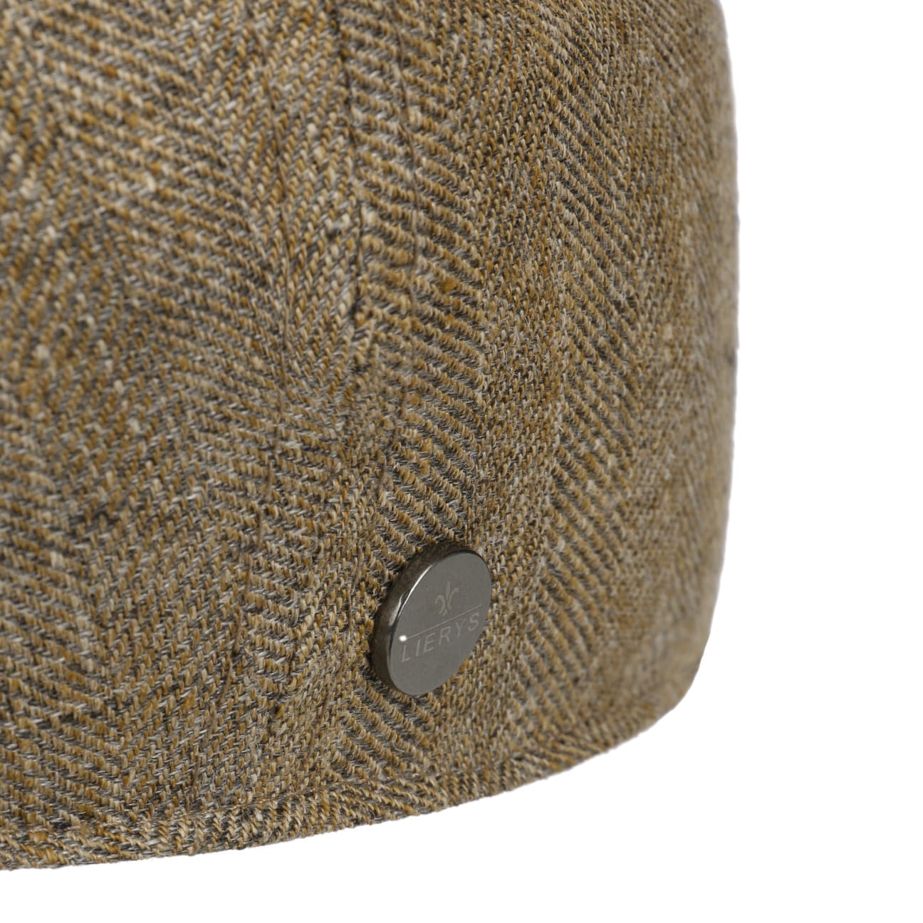 Herringbone Linen Newsboy Cap by Lierys - JJ Hat Center ®