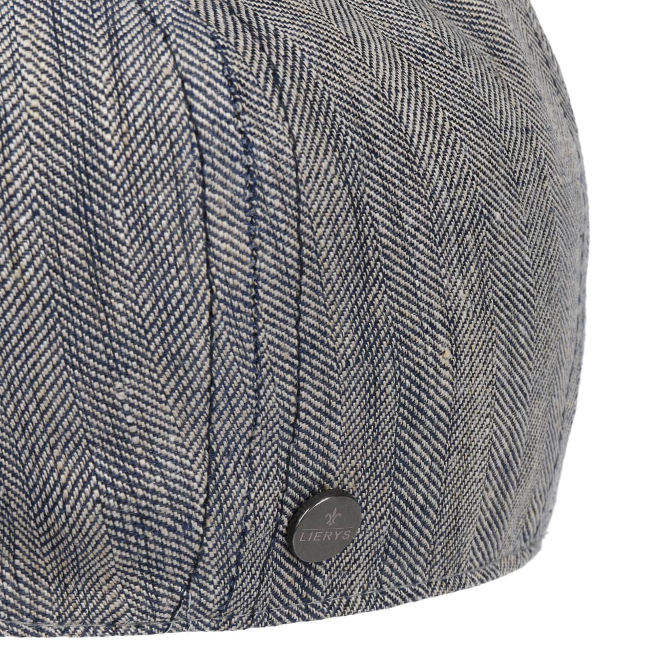 Herringbone Linen Newsboy Cap - JJ Hat Center ®