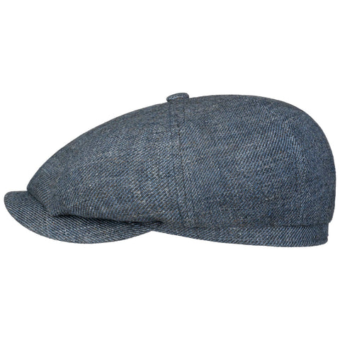 Hatteras Inspection Tag Flat Cap by Stetson