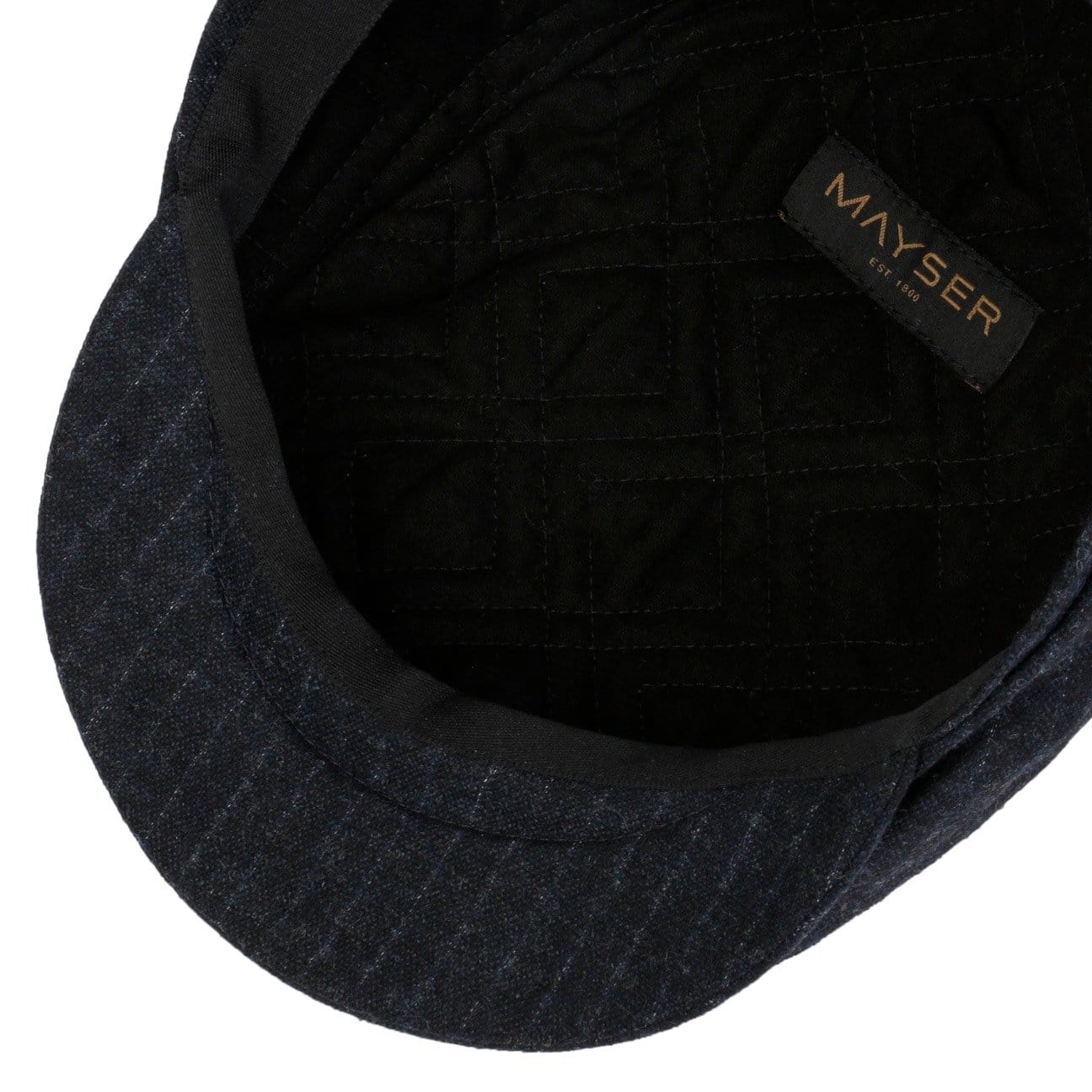 Frankie Pinstripe Flat Cap by Mayser - JJ Hat Center ®