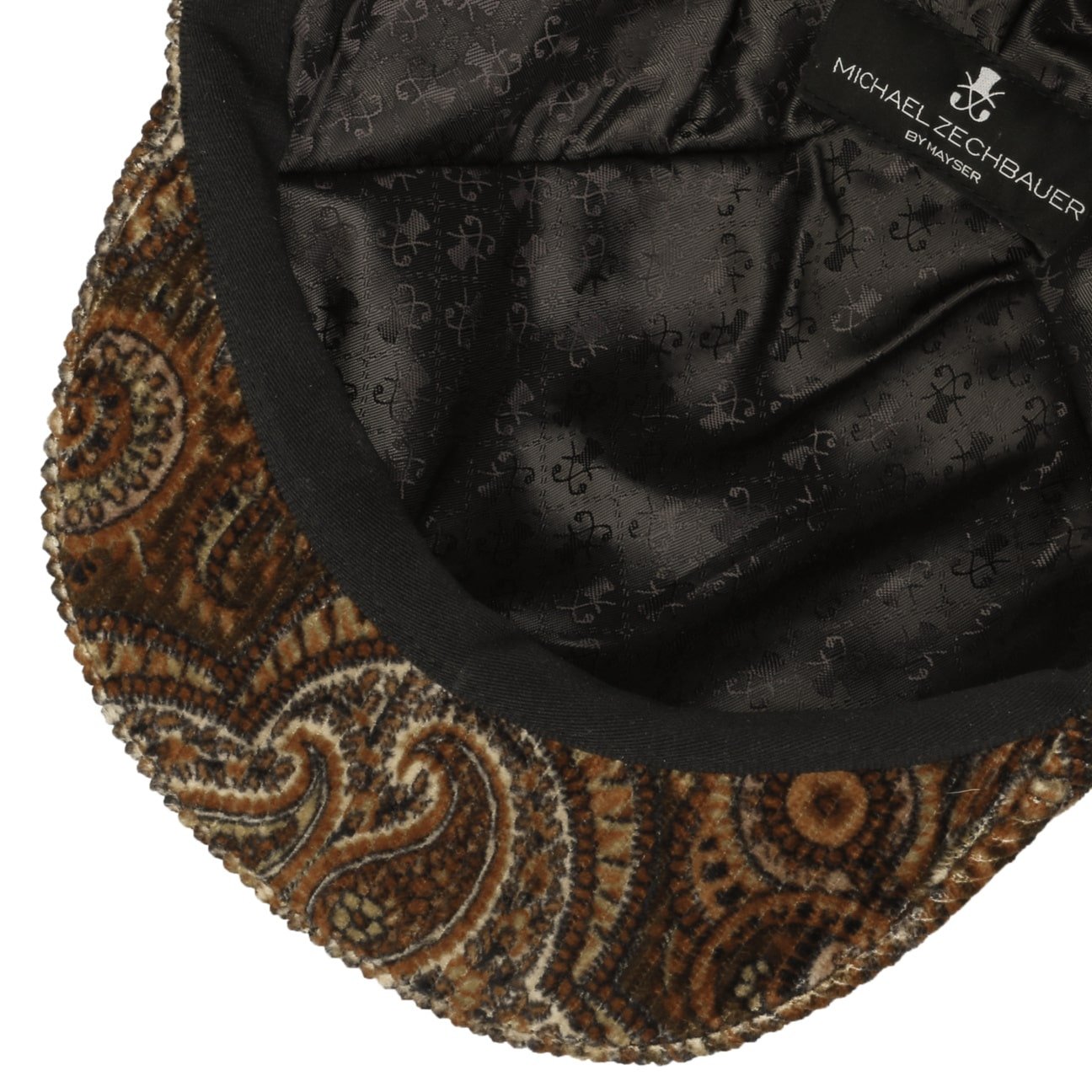 Billy Paisley Cord Flat Cap Zechbauer by Mayser - JJ Hat Center ®