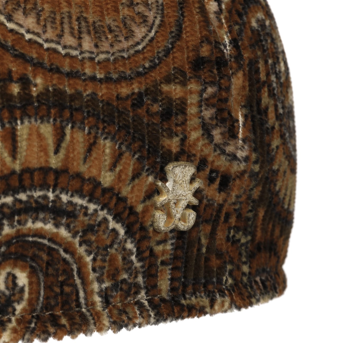 Billy Paisley Cord Flat Cap Zechbauer by Mayser - JJ Hat Center ®