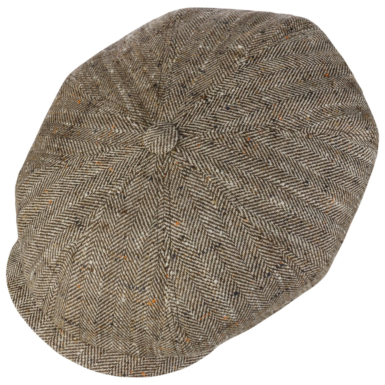 Hatteras Tweed Herringbone Newsboy by Stetson - JJ Hat Center ®