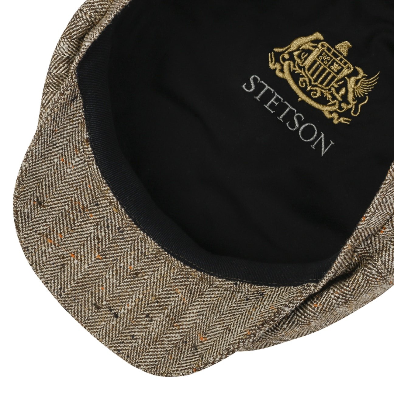 Hatteras Tweed Herringbone Newsboy by Stetson - JJ Hat Center ®