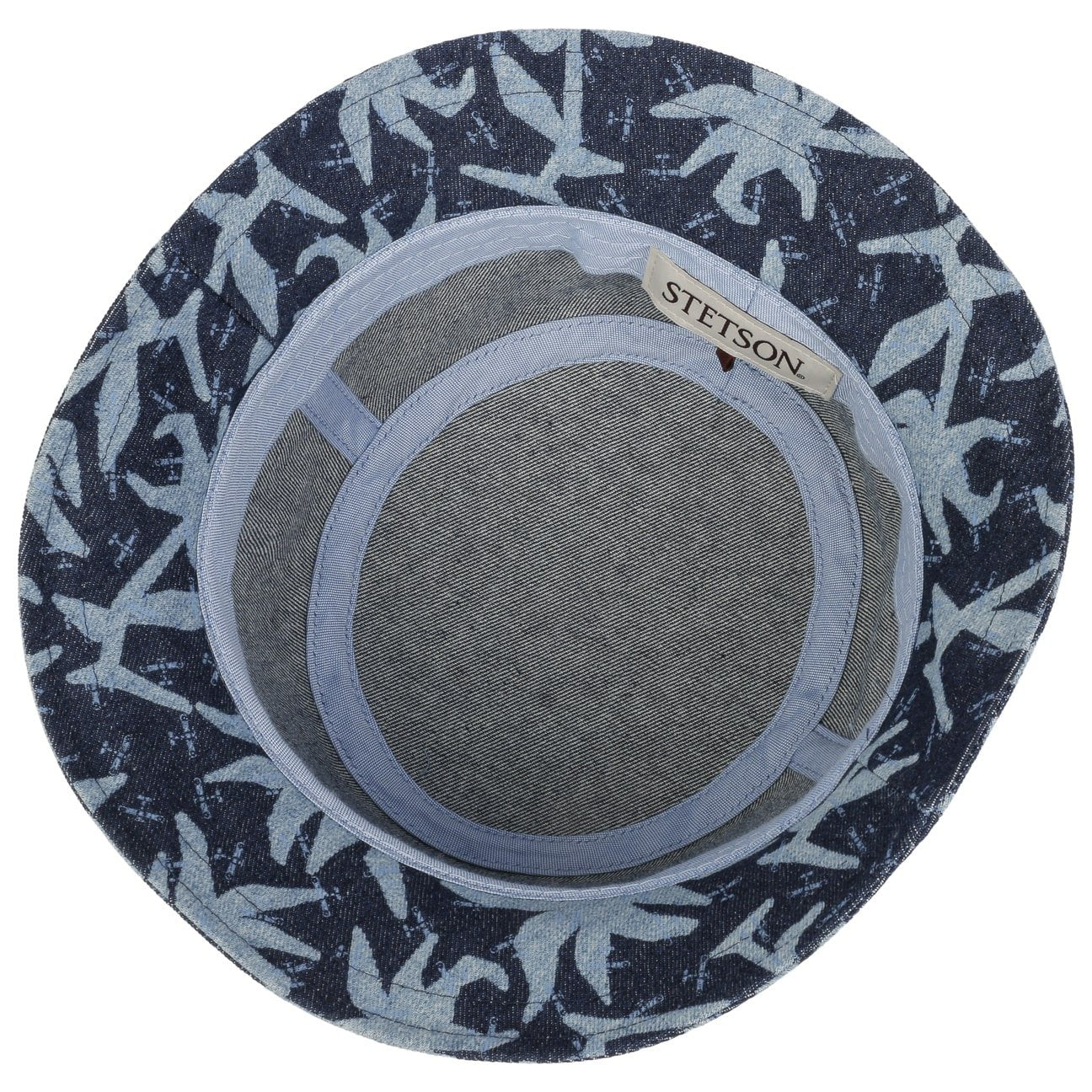 Denim Print Bucket Hat - JJ Hat Center ®