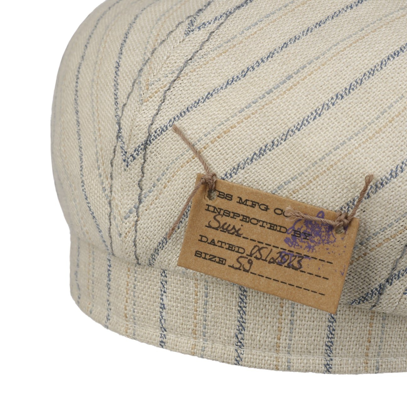 Ledford Driver Linen Flat Cap - JJ Hat Center ®