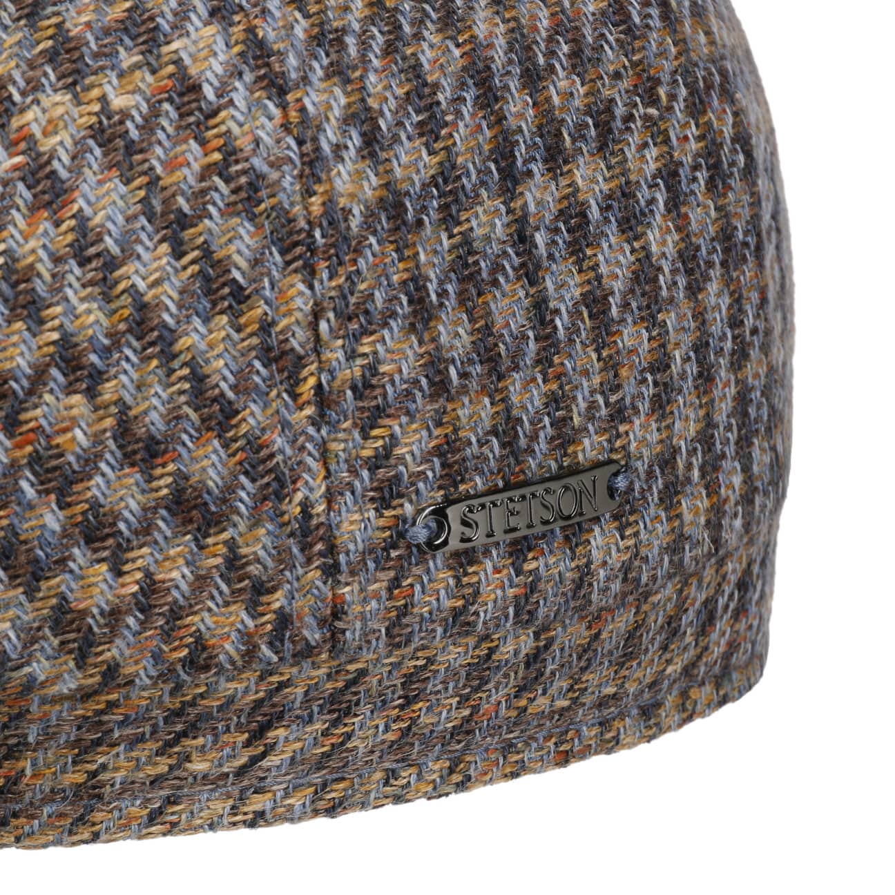 Hatteras Tweed Houndstooth Newsboy Cap by Stetson - JJ Hat Center ®