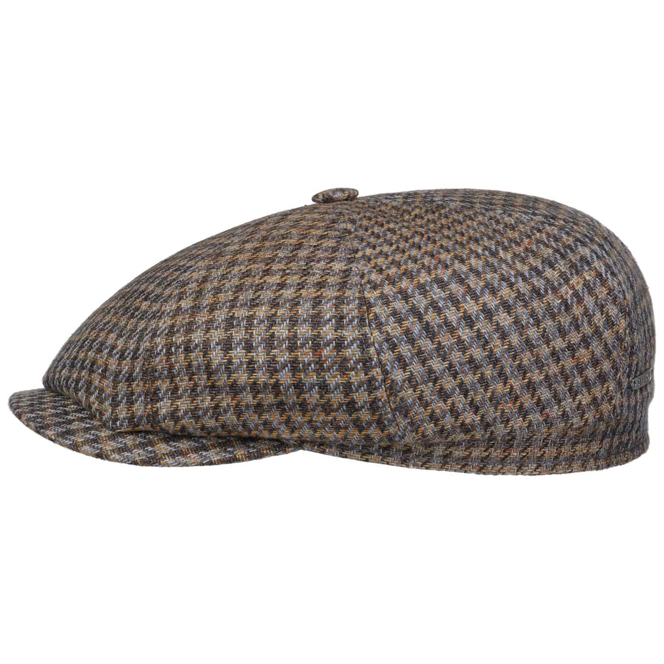 Hatteras Tweed Houndstooth Newsboy Cap by Stetson - JJ Hat Center ®