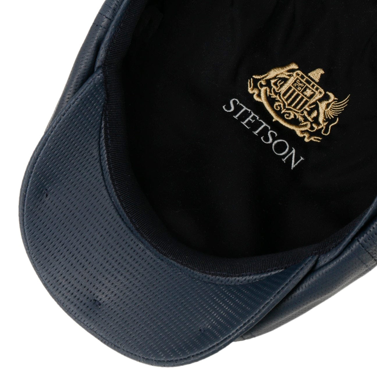 Hatteras Nappa Leather Flat Cap by Stetson - JJ Hat Center ®