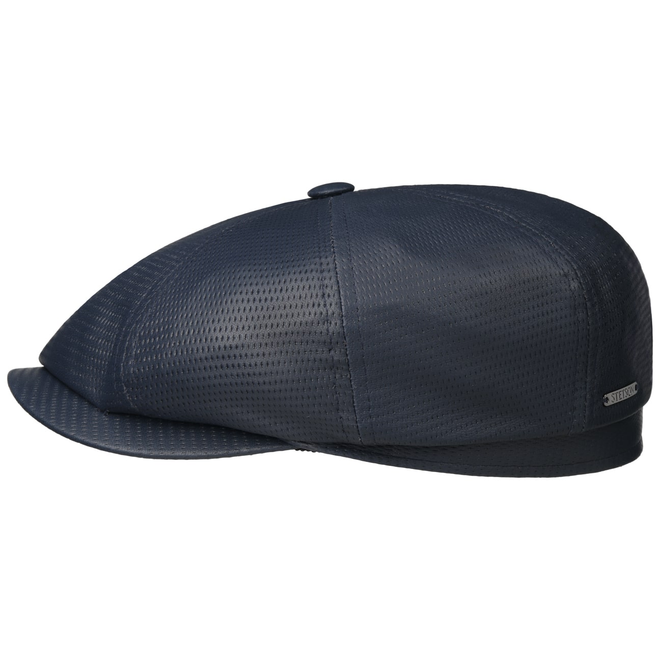 Hatteras Nappa Leather Flat Cap